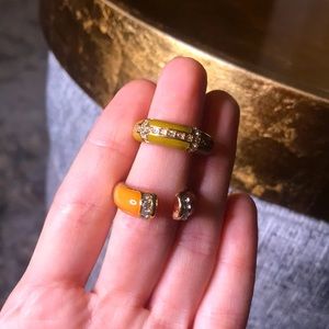Green & Orange Rings from BCBG